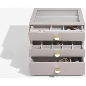 Stackers TAUPE - Sieradendoos - Juwelendoos - Sieradenhouder - Sieraden Organizer