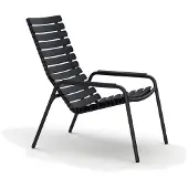 Houe Loungestoel Reclips Lounge Chair Black
