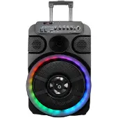 Sunstech Bluetooth-luidspreker - - Muscle S12 - 40W - Karaoke - Multicolor LED-verlichting