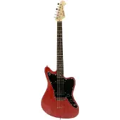 Fazley Outlaw Series Maverick Basic HH Red elektrische gitaar met gigbag