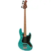 Fazley Outlaw Series Judge Plus Blue elektrische basgitaar met gigbag