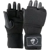 Super Pro Combat Gear Binnenhandschoenen Met Bandage Zwart/Wit Extra Small