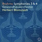 OUTHERE Gewandhausorchester Leipzig, Herbert Blomstedt - Brahms: Symphonies 3 & 4 (CD)