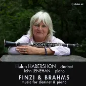 Socadisc Cnt Helen Habershon & John Lenehan - Finzi & Brahms: Music For Clarinet & Piano (CD)
