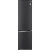 LG GBB72MCDMN koel-vriescombinatie Vrijstaand 384 l E Zwart
