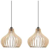 Envostar Hanglampe , Faje, dimbare, Hout, Gang / Hal, Hout, Scandinavisch