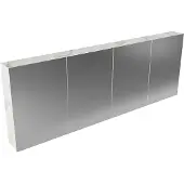Mondiaz Cubb spiegelkast 200x70x16cm carrara met 4 deuren