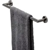 Geesa Nemox handdoekrek 49,9cm zwart metaal geborsteld