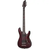 Schecter Hellraiser C-VI Baritone Black Cherry elektrische bariton gitaar