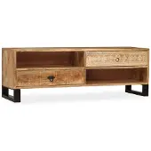 vidaXL Tv-meubel 120x30x40 cm massief mangohout