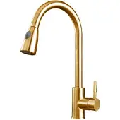 Viking Choice Keukenkraan goud - met uitrekbare kop tot 82 cm