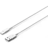 Spigen C10LS MFI Lightning Naar USB Kabel 1 Meter Wit