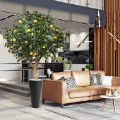 Maxifleur Kunstplanten Sinaasappel deluxe Giant kunstboom 275cm