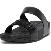 FitFlop Women Lulu Slide Hotfix All Black-Schoenmaat 37