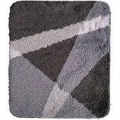 Wicotex badmat 60x90 cm. acryl grijs 8299-096