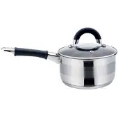 KINGHOFF stalen steelpan met deksel 1,5l 16cm KH1255