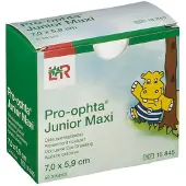 Lohmann & Rauscher Pro-Ophta Junior Maxi Oogpleister 7x5,9 cm 50 St Pleister