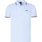 BOSS Shirt 'Paddy' nachtblauw / grijs / wit