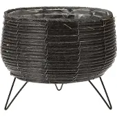 Koopman Bloempot - Standaard - 25x15x23cm - Antraciet
