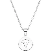 Lucardi Ketting zilver