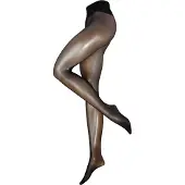 Wolford Individual 10 Tights Beenmode Dames - Donkerblauw - Maat XXL