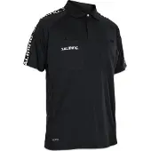Salming Referee Short Sleeve Polo Zwart M Man