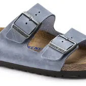 Birkenstock Arizona Slippers Dusty Blue Narrow-fit 45