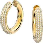 Swarovski Oorbellen 'Dextera' goud / transparant