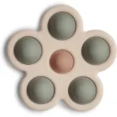 Mushie Bijtspeeltje Flower Press Toy | Dried Thyme
