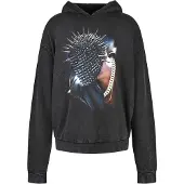 Mister tee Sweatshirt nachtblauw / bruin / zilvergrijs / zwart gemêleerd