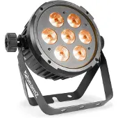 Beamz BT280 LED flatpar met 7x 10W RGBW_UV LED's incl. remote