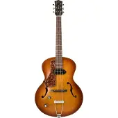 Godin Lh Handed Serie 5Th Avenue E Kingpin Cognac Burst