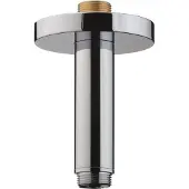 Hansgrohe 27418000: Wandplaat voor plafondmontage, DN20, 100mm