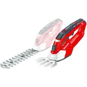 Einhell Accu Gras- en Heggenschaar GE-CG 12 Li - 12 V/Li-ion - 1,5 Ah accu - Metalen versnellingsbak - Telescopische handgreep