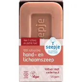Seepje Vaste Handzeep Vetiver met Cederhout 120 gr