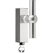 Formani FERROVIA FVT125-DKLOCK draaikiepgarnituur afsluitbaar - mat RVS