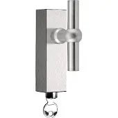 Formani FERROVIA FVT85-DKLOCK draaikiepgarnituur afsluitbaar - mat RVS