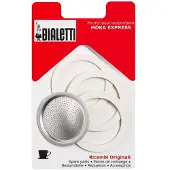 Bialetti Filterplaatje + Rubber Ring 6 kopjes