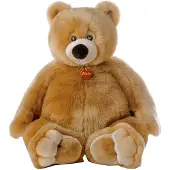 Trudi - Classic Teddybeer Ettore (XXL-25612) - Pluche knuffel - Ca. 80 cm (Maat XXL) - Geschikt voor jongens en meisjes - Bruin