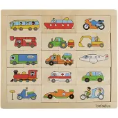 Beleduc Match &amp; Mix Transport Bordspel