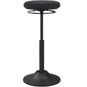 Euroseats Zit-sta-kruk Stof Zwart Mango