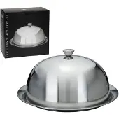 Excellent houseware Stolp Met Onderbord - RVS