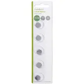 Nedis Knoopcel batterij CR1220 - - 5 stuks (Lithium, 3 V)