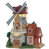 Lemax Olde stone mill with 4.5v adaptor kerstfiguur