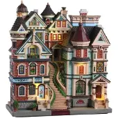 Lemax Houses on a hill b/o 4.5v kerstfiguur