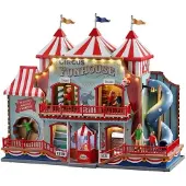 Lemax Carnival Kersthuisje Circus Funhouse (cakewalk) 30 X 12 X 25 Cm