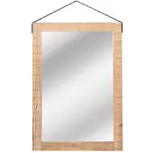 Label51 Spiegel - Naturel - Mangohout - 70x100 cm (Naturel, 2x70x100cm)