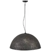 Dimehouse Hanglamp industrieel Aya zwart bruin 70 cm