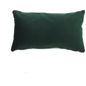 Bronx71 Sierkussen Anna velvet donkergroen 25 x 45 cm.