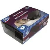 Bsi lokaasdoos rat XL 24 x 19 x 9,5 cm zwart